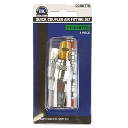 NITTO AIR FITTING SET 5 PIECE