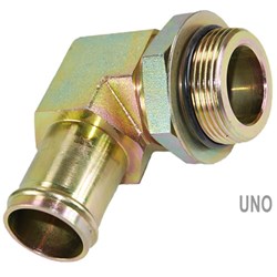 HYD TAIL/UNO 90' ELBOW MALE