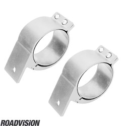 BULL BAR CLAMP 49-54MM SILVER