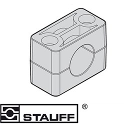 PIPE CLAMP JAWS 22MM SINGLE