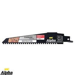 ALPHA TCT RECIP WOOD & NAILS