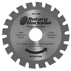 AUSTSAW 115MM ROTARY HACKSAW