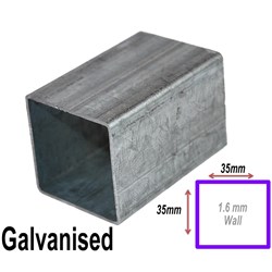 RHS 35MMX35MMX1.6MM GAL