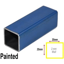 RHS 35MMX35MMX2MM PAINTED