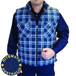 FLANNELETTE QUILTED VEST