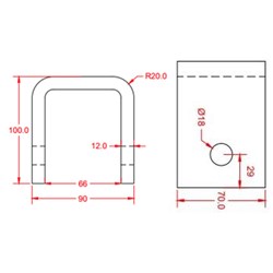SPRING HANGER FRONT/REAR