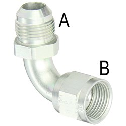 HYD JIC TUBE ELBOW 90' M/F