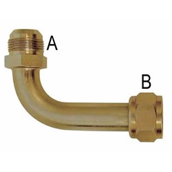 HYD JIC TUBE ELBOW 90' M/F