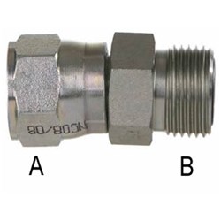 HYD JIC/ORFS ADAPTOR M/F