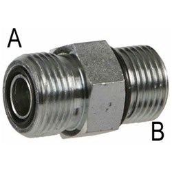 HYD ORFS/UNO NIPPLE M/M