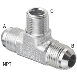 HYD NPT/JIC/JIC TEE M