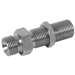 HYD BSPP BULKHEAD M/M