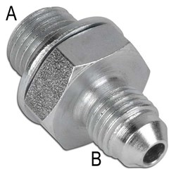 HYD BSPP/JIC NIPPLE M/M