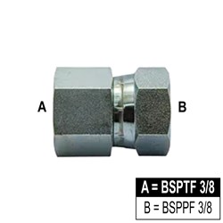 HYD BSPT/BSPP ADAPTOR F/F
