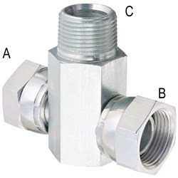 HYD BSPP/BSPT/BSPT TEE F/F/M