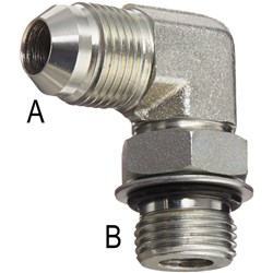 HYD JIC/UNO ELBOW 90' M/M