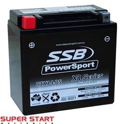 SSB MOTORCYCLE BATTERY 12AH