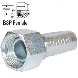 SWAGE TAIL BSPP 180' F