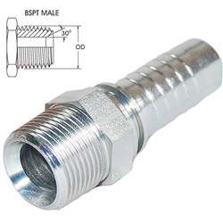 SWAGE TAIL BSPT 180' M