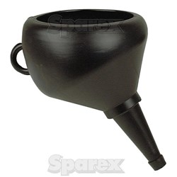 SPAREX ANGLED BLACK FUNNEL