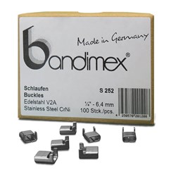 BANDIMEX BUCKLES 1/4 PK100