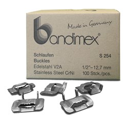 BANDIMEX BUCKLES 1/2 PK100