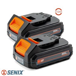 SENIX X2 18V STARTER PACK 2PCE