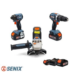 SENIX X2 18V COMBO KIT 3 PIECE