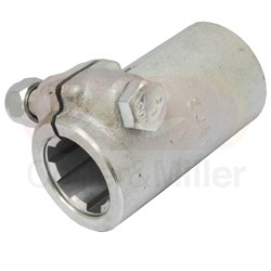 SPLINED SLEEVE C/BOLT 1-3/8 X6