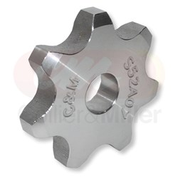 PLATE SPROCKET S52 X 7 TOOTH