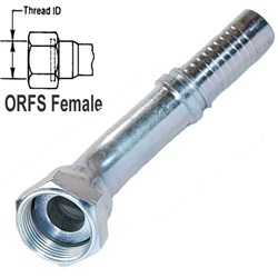 SWAGE TAIL ORFS 45' F