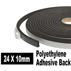 ADHESIVE SPONGE 24X10MM X 6M
