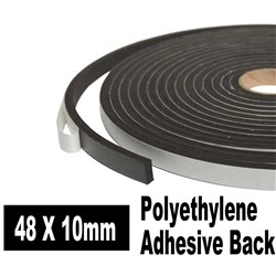 ADHESIVE SPONGE 48X10MM X 6M