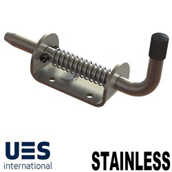 SPRING BOLT 12MM STAINLESS PK1