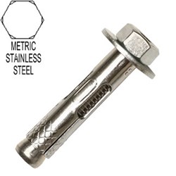 SLEEVE ANCHOR S/S HEX M10X50MM