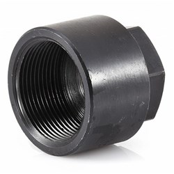 BLACK STEEL BSP CAP F
