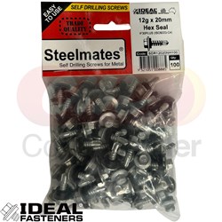 STEELFIX HEX SEALED PK100