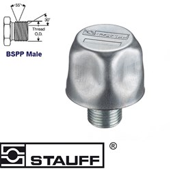 BREATHER CHROME 3/8 BSPP 10um