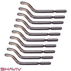 SHAVIV E200 DEBURRER TIPS-10PK