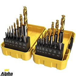 ALPHA TUFFBOX PRO DRILL SET