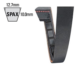 RAW EDGE COGGED BELT SPAX2000