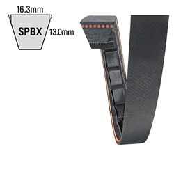 RAW EDGE COGGED BELT SPBX1340