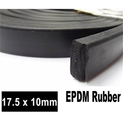 SPONGE RUBBER STRIP 17.5X10