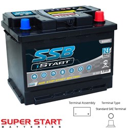 SSB STOP START BATTERY 60AH