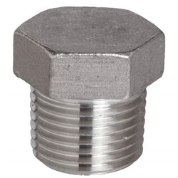 STAINLESS STEEL BSP PLUG M