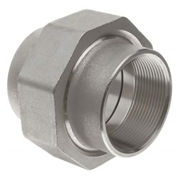 STAINLESS STEEL BSP UNION F/F