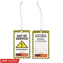 SAFETY TAG 125MM X 75MM
