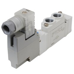 SMC SOLENOID VALVE 5/2 24VDC