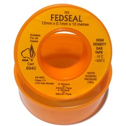 THREAD TAPE GAS SEAL YELLOW