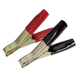 BATTERY TEST CLIPS 50A 2PK